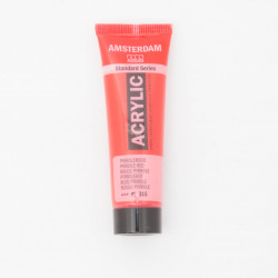 Peinture acrylique Amsterdam 20 ml : Rouge pyrole semi opaque 