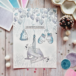 CLEAR A5 FLEURS D'HIVER ALT113 - Chou and Flower 