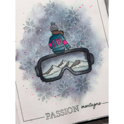 CLEAR DL PASSION SKI ALT112 - Chou and Flower 