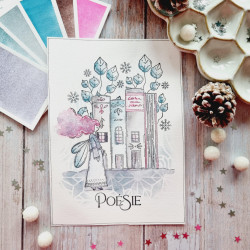 CLEAR A6 HISTOIRE D'HIVER ALT110 - Chou and Flower 