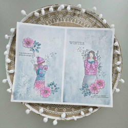 CLEAR A6 TEXTURES FLOCONS ALT109 - Chou and Flower 