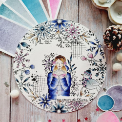 CLEAR A6 TEXTURES FLOCONS ALT109 - Chou and Flower 