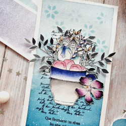 CLEAR A6 TEXTURES FLOCONS ALT109 - Chou and Flower 