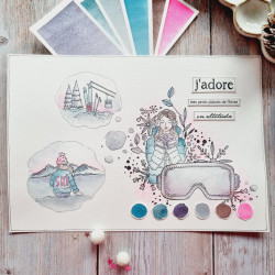 CLEAR A7 FILLE DOUDOUNE ALT108 - Chou and Flower 