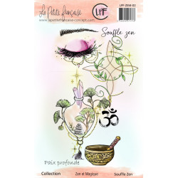 Tampon clear : Collection Zen et Magique - Souffle Zen- La Petite Francaise 