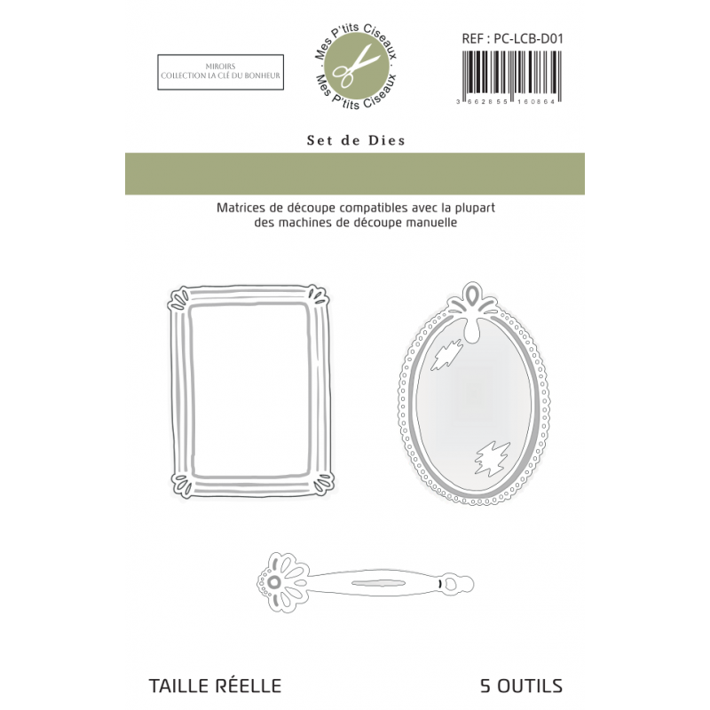 Matrice de découpe Miroirs - Mes P'tits Ciseaux 