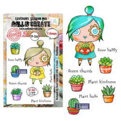 Tampon Clear - 1360 -Plant Hugs - AALL and Create 