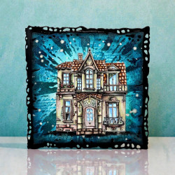 AALL and Create 259 - 6'x6' Stencil- Daybreak Pulse 