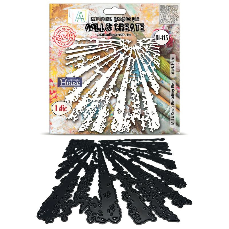 DI-115 - Die-Cutting Die Set - Stark Flare - AALL and Create 