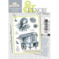Tampon clear - Invente le Chemin - L'Encre et l'Image 