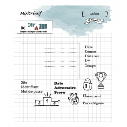 Tampon clear : Memo - DIY and Cie 