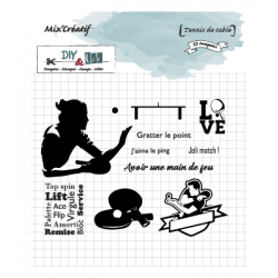 Tampon clear : Tennis de table - DIY and Cie 