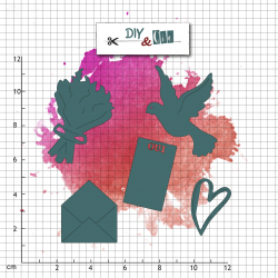 Set de die : Pour la vie - DIY and Cie 