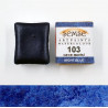 1/2 godet Aquarelle artisanale - Bleu nuit 
