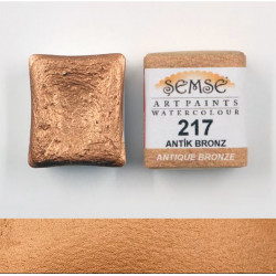 1/2 godet Aquarelle artisanale - Bronze Antique 