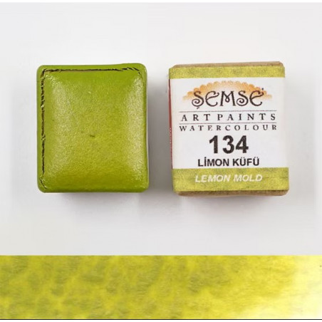 1/2 godet Aquarelle artisanale - Lemon Mold  