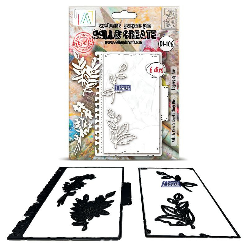 DI-106 - Die-Cutting Die Set - Layers of Air - AALL and Create 