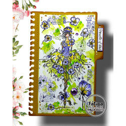 Tampon Clear - 1400 -Pirouette of Petals - AALL and Create 