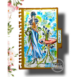 Tampon Clear - 1401 -Art of Bouquet - AALL and Create 