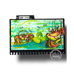 Tampon Clear - 1408 -Crabsolutely Not - AALL and Create 