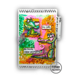 Tampon Clear - 1411 -Beware the Smile - AALL and Create 