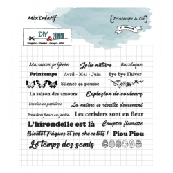 Tampon clear : Printemps et cie - DIY and Cie 