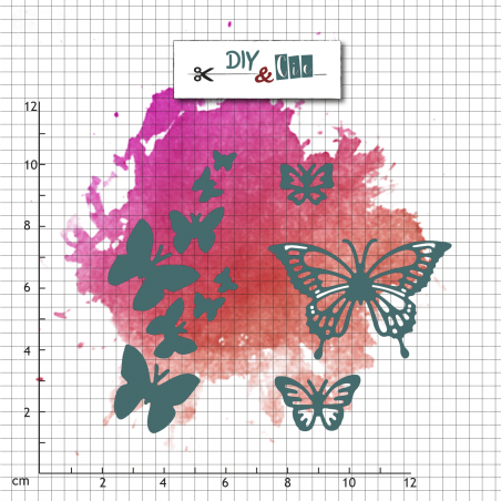 Set de die : Papillons - DIY and Cie 