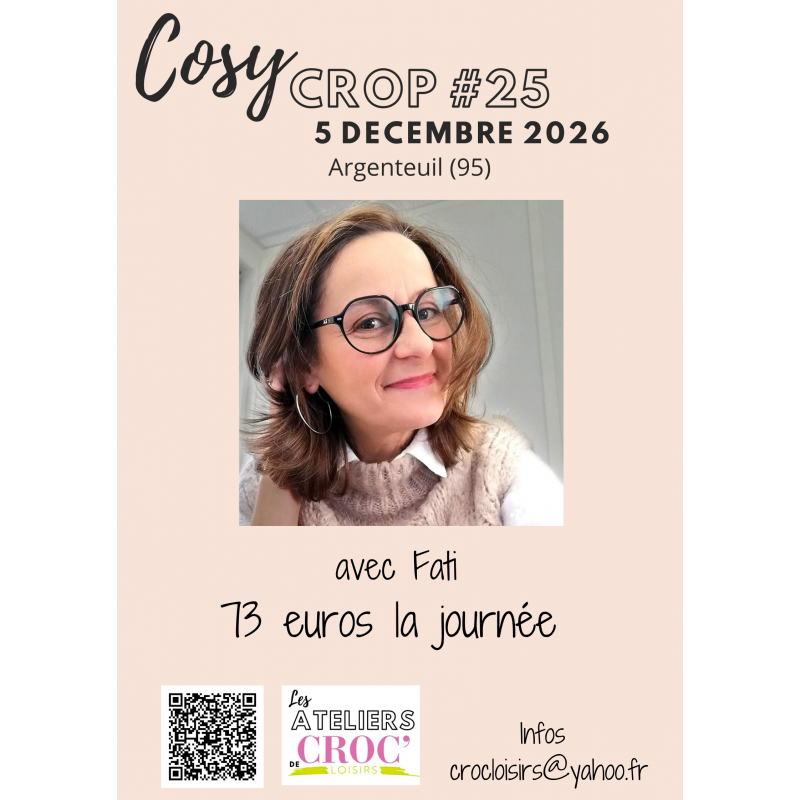 COSY CROP avec Fati 5 décembre 2026 - ARGENTEUIL