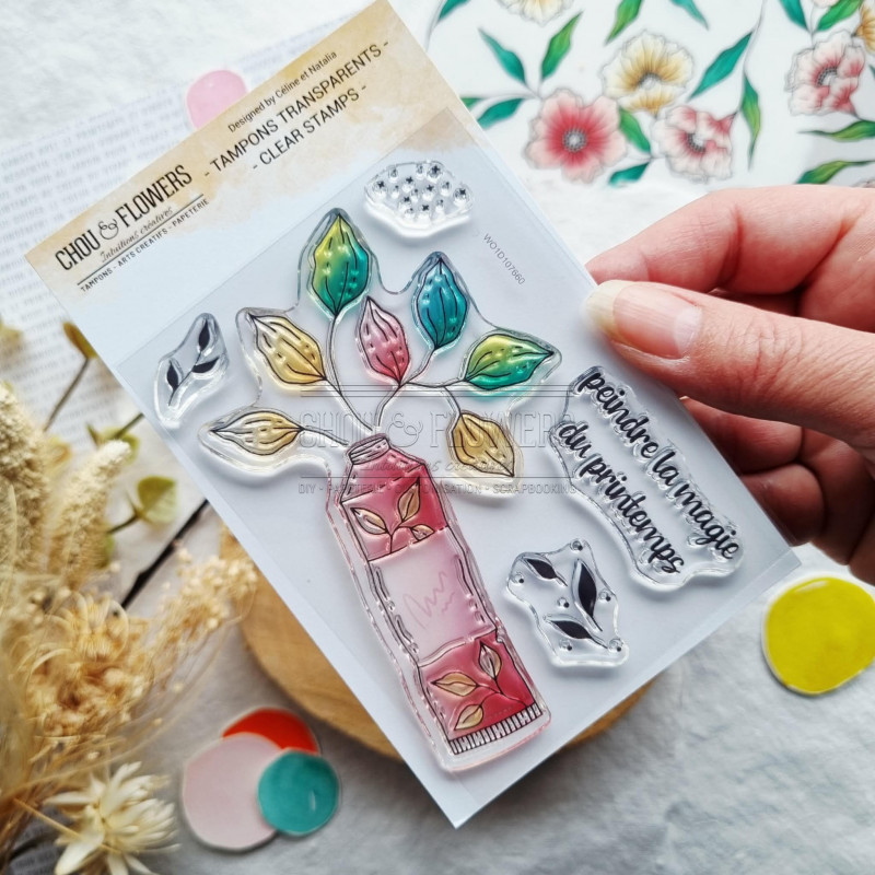 MON106 TUBE DE PEINTURE - Chou and Flower 