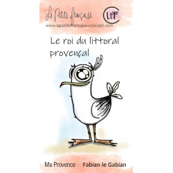 Tampon clear : Collection Ma Provence - Fabian le Gabian- La Petite Francaise 