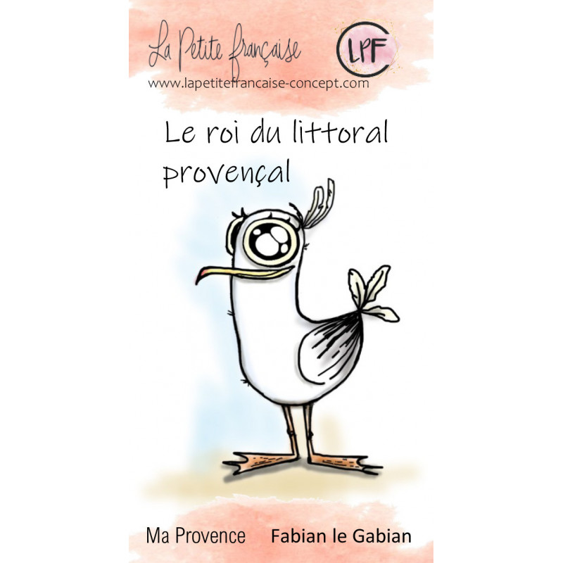 Tampon clear : Collection Ma Provence - Fabian le Gabian- La Petite Francaise 