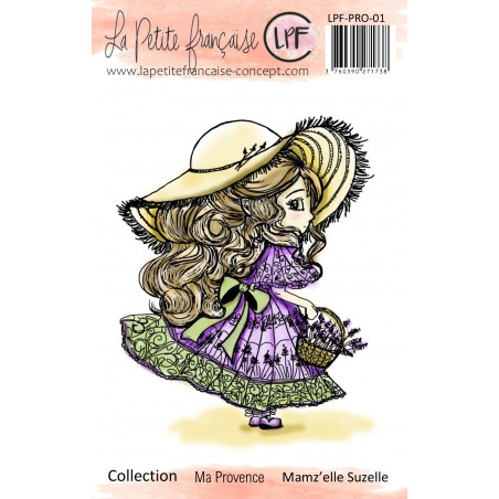 Tampon clear : Collection Ma Provence - Mamz'elle Suzelle- La Petite Francaise 