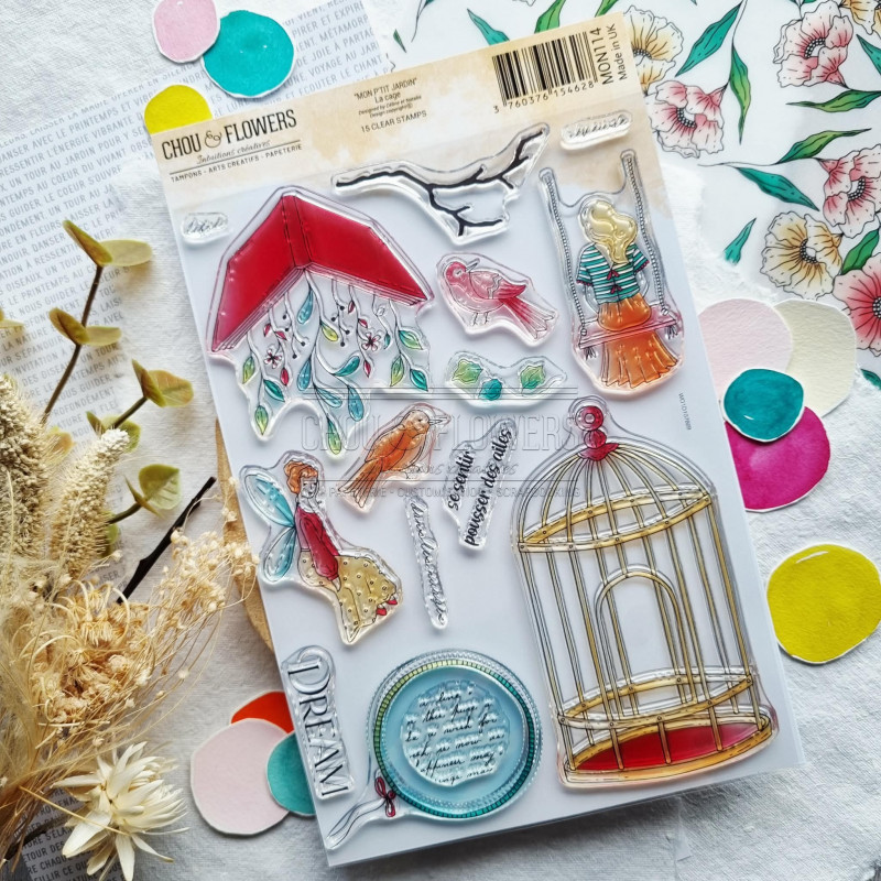 MON114 LA CAGE - Chou and Flower 