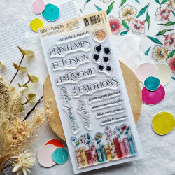 MON112 LES MOTS PRINTEMPS - Chou and Flower 