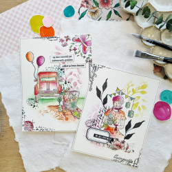 MON104 PAPILLONS - Chou and Flower 