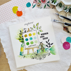 MON106 TUBE DE PEINTURE - Chou and Flower 