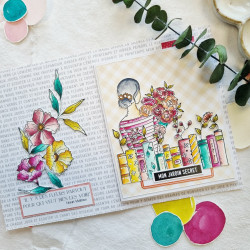 MON112 LES MOTS PRINTEMPS - Chou and Flower 