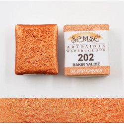 1/2 godet Aquarelle - Bronze 