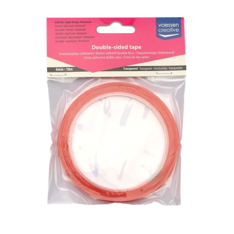 Rouleau de double face extra fort  6mm x10 m 