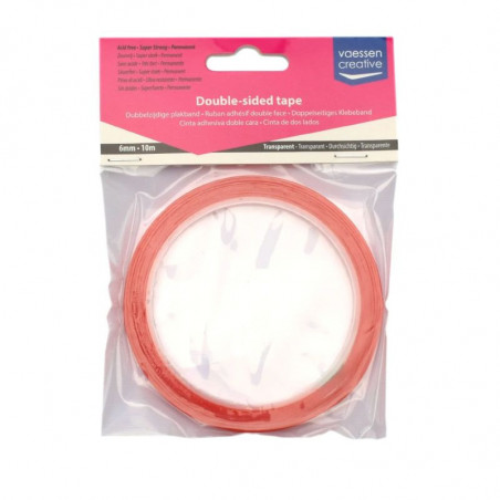 Rouleau de double face extra fort  6mm x10 m 