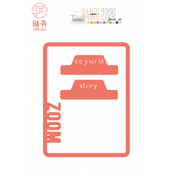 Matrices de découpe Cadre zoom - HA PI Little Fox 