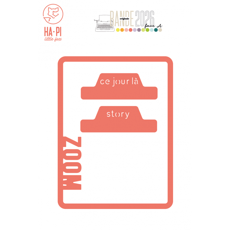 Matrices de découpe Cadre zoom - HA PI Little Fox 