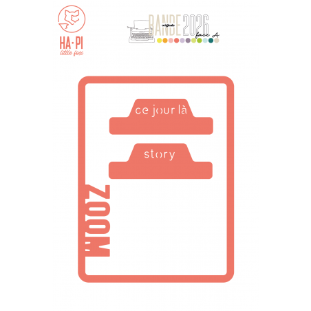 Matrices de découpe Cadre zoom - HA PI Little Fox 