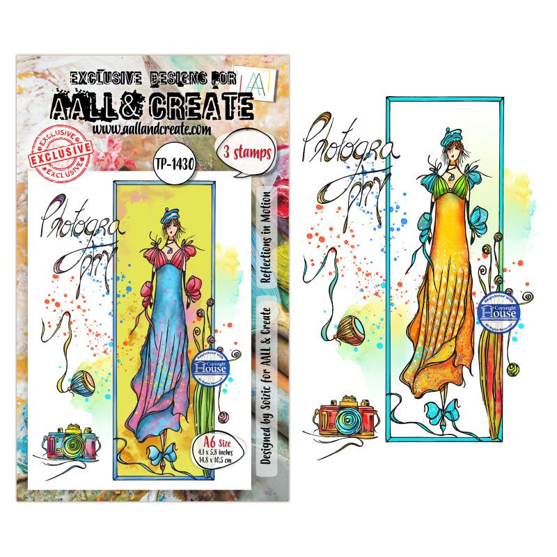 Tampon Clear - 1430 - Reflections in Motion - AALL and Create 