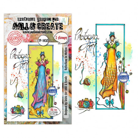 Tampon Clear - 1430 - Reflections in Motion - AALL and Create 