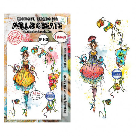 Tampon Clear - 1431 - Drift with the Stem - AALL and Create 