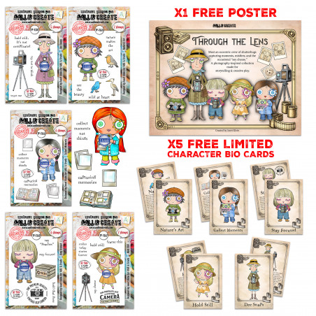 Janet Klein Through the Lens Stamp Bundle