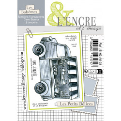 Tampon clear - Les Petits Delices - L'Encre et l'Image 