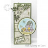 Nellie's Choice - Nellie's Cuties Clear Stamp Easter Gnome 50x70mm 