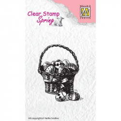 Nellie's Choice - Clear Stamp Spring Easter Eggs 